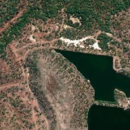 Satellite imagery of Toms Gully Mine, AU