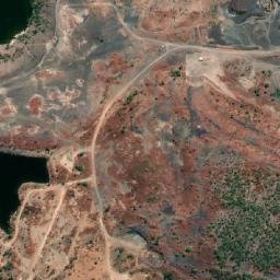 Satellite imagery of Toms Gully Mine, AU