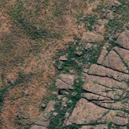 Satellite imagery of Nourlangie Rock, AU
