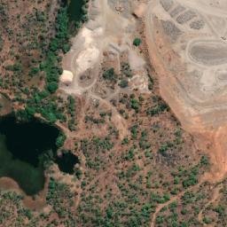 Satellite imagery of Mount Bundey Mine, AU