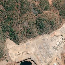 Satellite imagery of Mount Bundey, AU