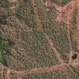 Satellite imagery of Rustlers Roost Mine, AU