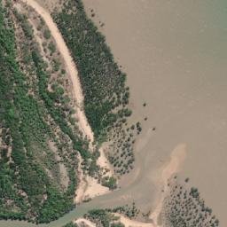 Satellite imagery of Point Blaze, AU