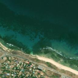 Satellite imagery of Ponta Manhanha, MZ