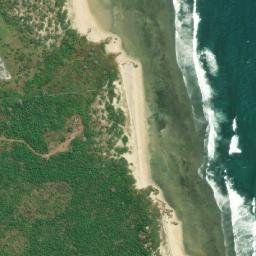 Satellite imagery of Ponta Umahana, MZ