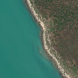 Satellite imagery of Grindall Point, AU