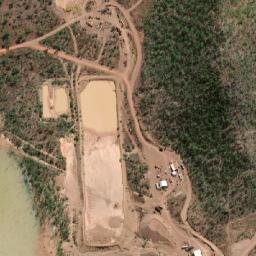 Satellite imagery of Mount Tymn, AU