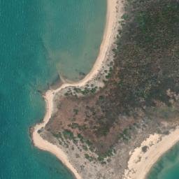 Satellite imagery of Cape Shield, AU