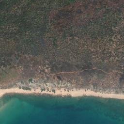 Satellite imagery of Cape Shield, AU