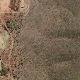 Satellite imagery of Bridge Creek Mine, AU