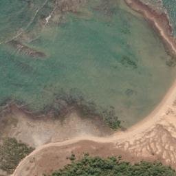 Satellite imagery of Cape Ford, AU