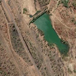 Satellite imagery of Bridge Creek Mine, AU