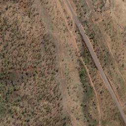 Satellite imagery of Bridge Creek Mine, AU