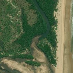 Satellite imagery of Ponta Nuarro, MZ
