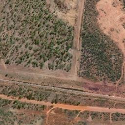 Satellite imagery of Fountain Head Mine, AU