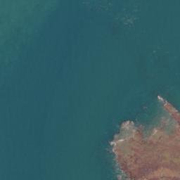 Satellite imagery of Cape Scott, AU