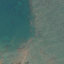 Satellite imagery of Cape Scott, AU