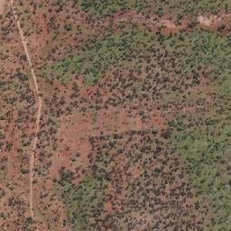 Satellite imagery of Radfords Blow Mine, AU