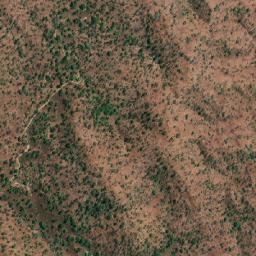 Satellite imagery of Horners Creek Mine, AU