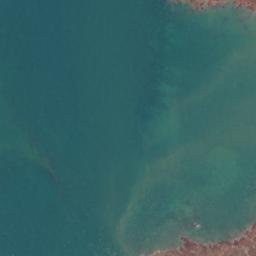 Satellite imagery of Cape Scott, AU