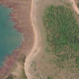 Satellite imagery of Cape Scott, AU