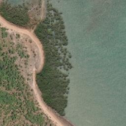 Satellite imagery of Cape Scott, AU