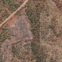 Satellite imagery of Radfords Blow Mine, AU