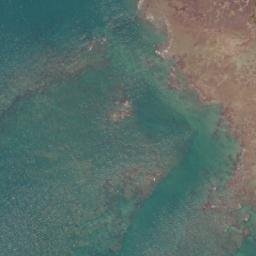 Satellite imagery of Cape Scott, AU