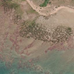Satellite imagery of Cape Scott, AU
