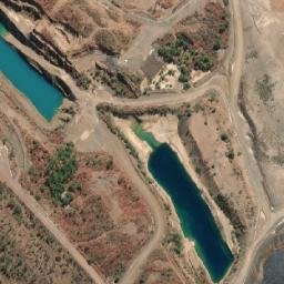 Satellite imagery of Burnside Mine, AU