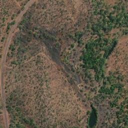 Satellite imagery of Mount Thomas, AU
