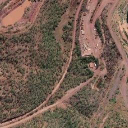 Satellite imagery of Frances Creek, AU