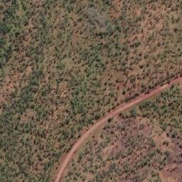 Satellite imagery of Frances Creek, AU