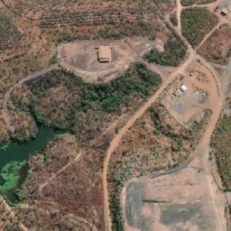 Satellite imagery of Union Reefs Mine, AU