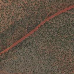 Satellite imagery of Mount Stretton, AU