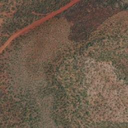 Satellite imagery of Mount Stretton, AU