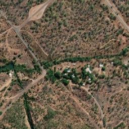 Satellite imagery of Pine Creek Mine, AU