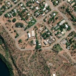 Satellite imagery of Pine Creek Mine, AU