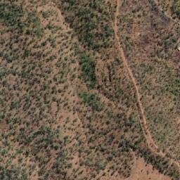 Satellite imagery of Pine Creek Mine, AU