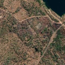Satellite imagery of Pine Creek Mine, AU