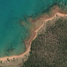 Satellite imagery of Baird Cliff, AU