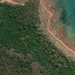 Satellite imagery of Baird Cliff, AU