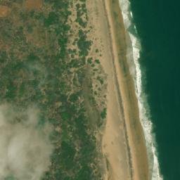 Satellite imagery of Ponta Mompanha, MZ