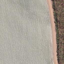 Satellite imagery of Cape Dombey, AU