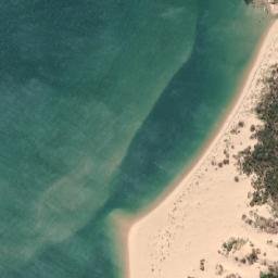 Satellite imagery of Curran Point, AU