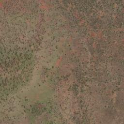 Satellite imagery of Mount Bridges, AU