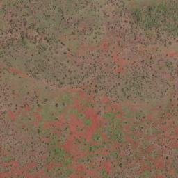 Satellite imagery of Mount Bridges, AU