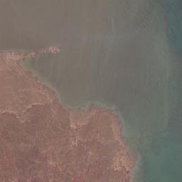 Satellite imagery of Kinmore Point, AU