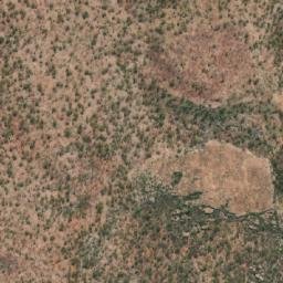 Satellite imagery of Red Hill, AU