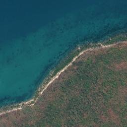 Satellite imagery of August Point, AU